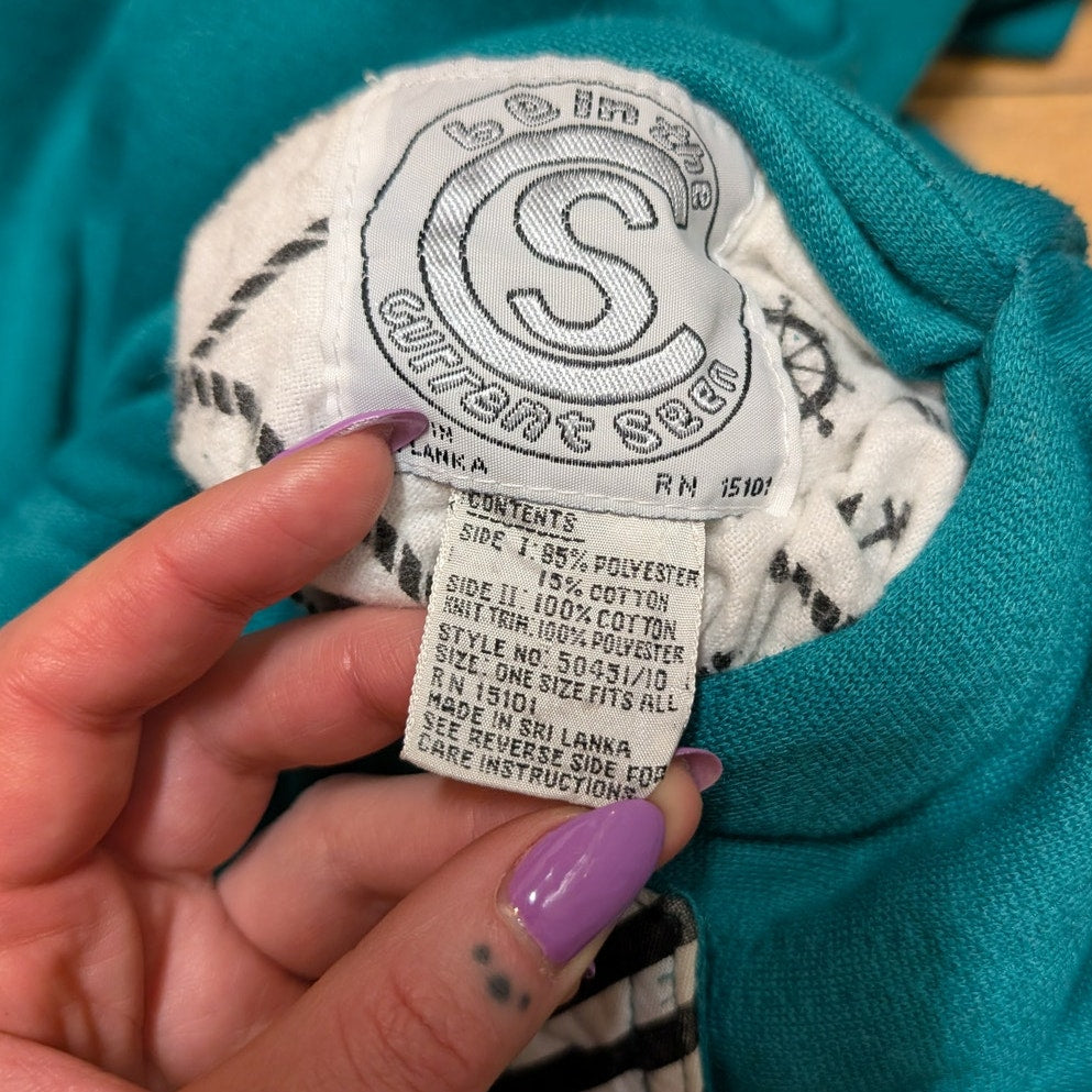 Vintage Oversize Sweater Jacket Reversible Green Sweat Jacket Fleece Coat Large