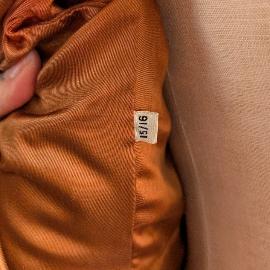 70s Vintage Brown Suede Leather Jacket Minimalist Boho Moto Biker Trench Coat