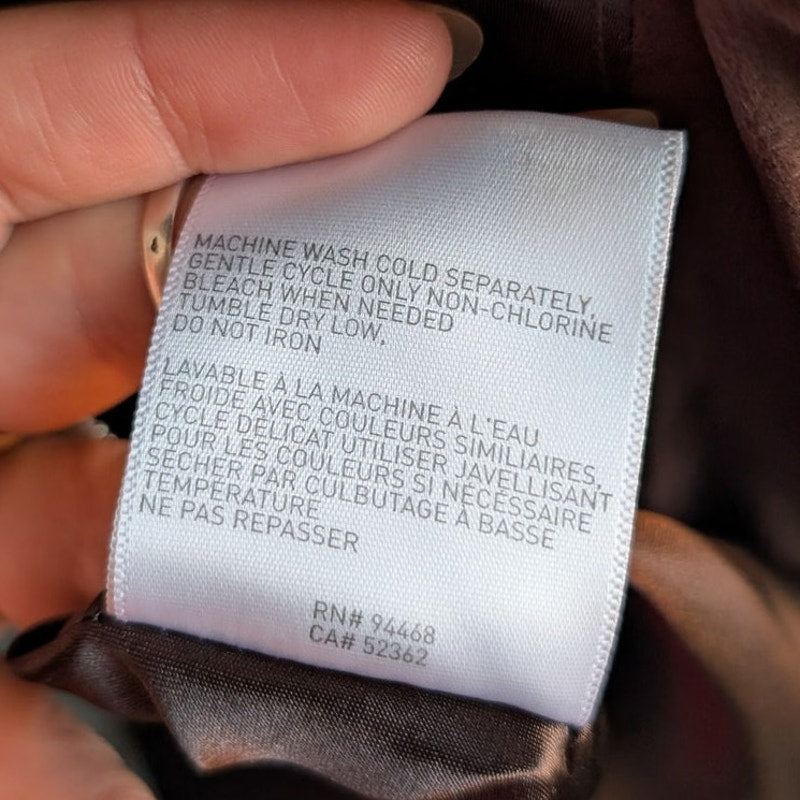 Vintage Brown Faux Fur Afghan Penny Lane Jacket Shaggy Furry Boho Trench Coat