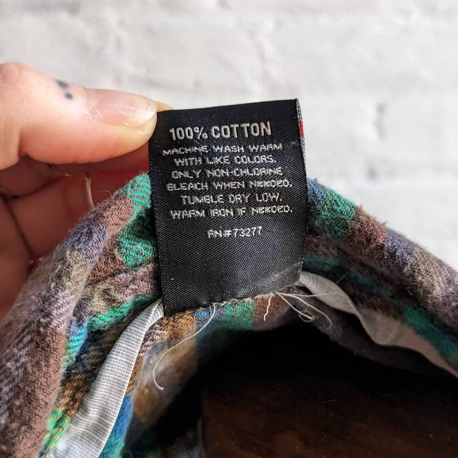 Y2K Oversize Boyfriend Plaid Flannel Skater Academia Grunge Earthy Forest Top