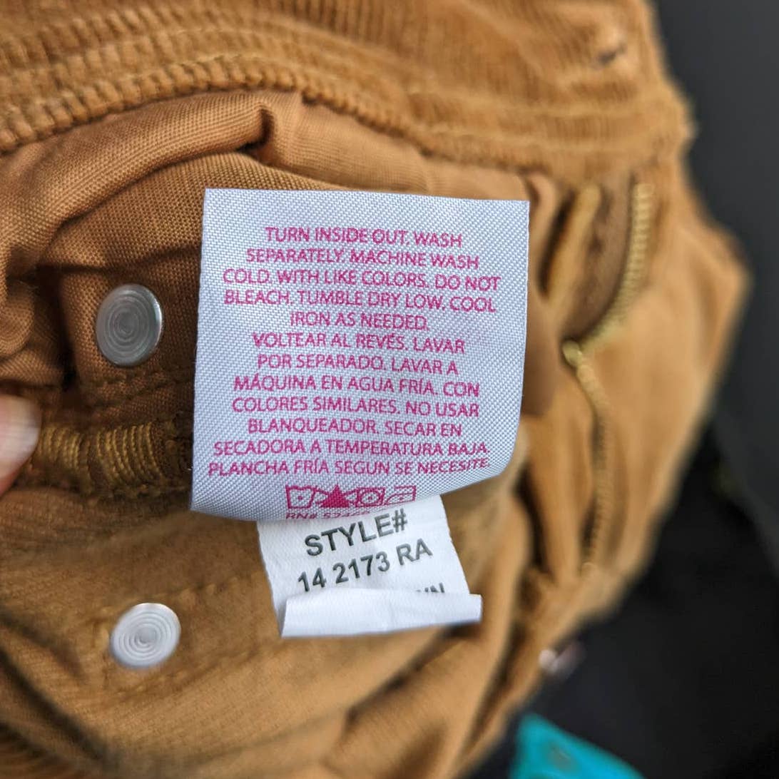 Retro 70s Corduroy Rusty Red Brown Pants High Rise Sculpting Skinny Jeans