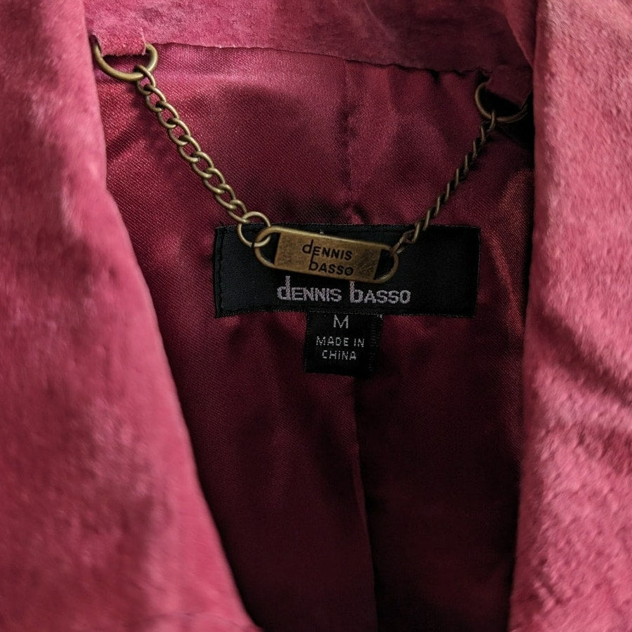 Y2K Red Leather Vest Suede Biker Minimalist Red Vintage Vest Spring Top Medium