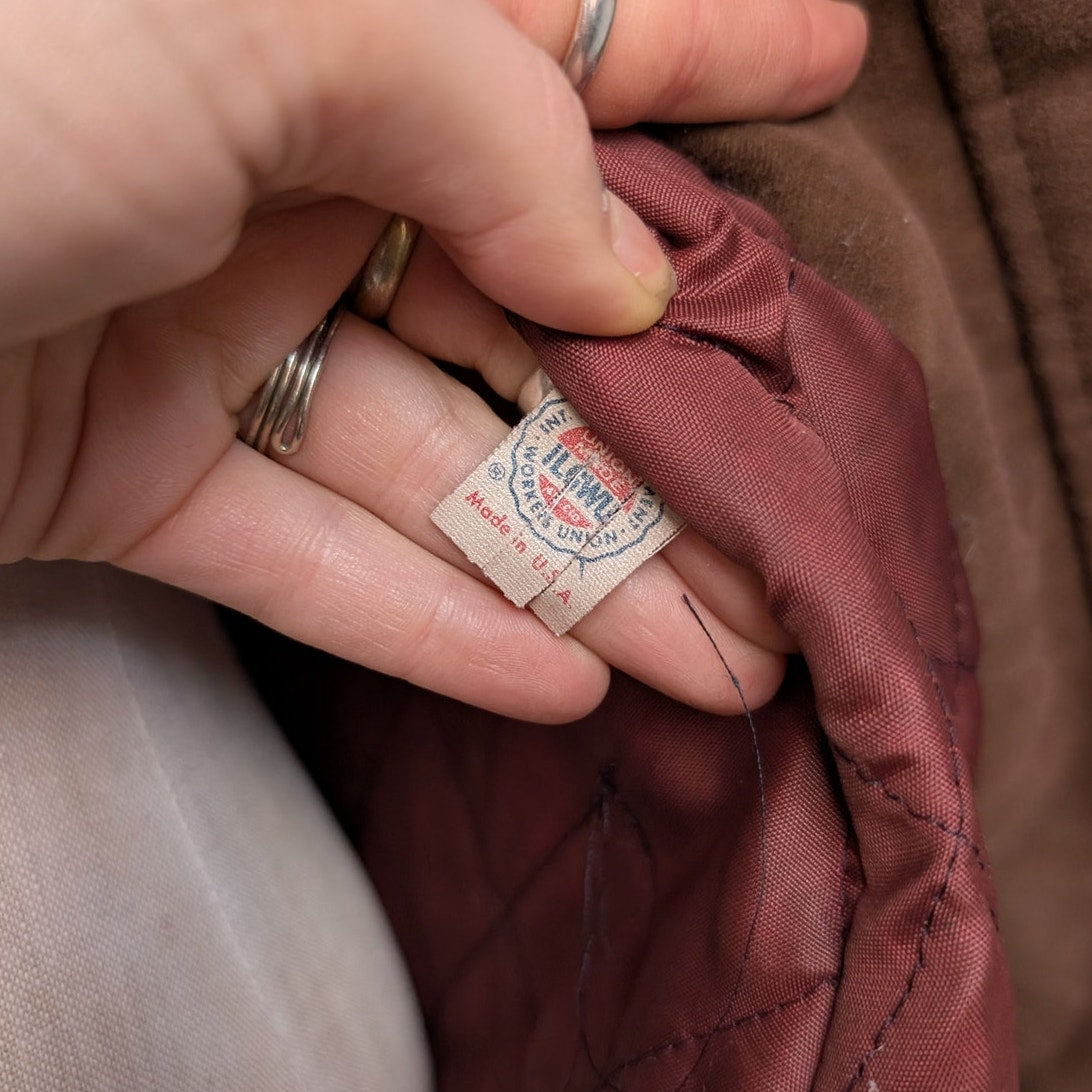 70s Vintage Brown Faux Fur Afghan Coat Penny Lane Groovy Shaggy Trench Jacket