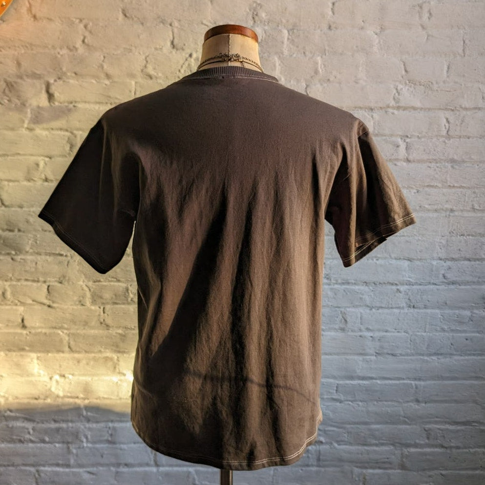 Urban Outfitters Nirvana Grunge Band Tee Y2K 90s Retro Rock Concert Thrashed Top