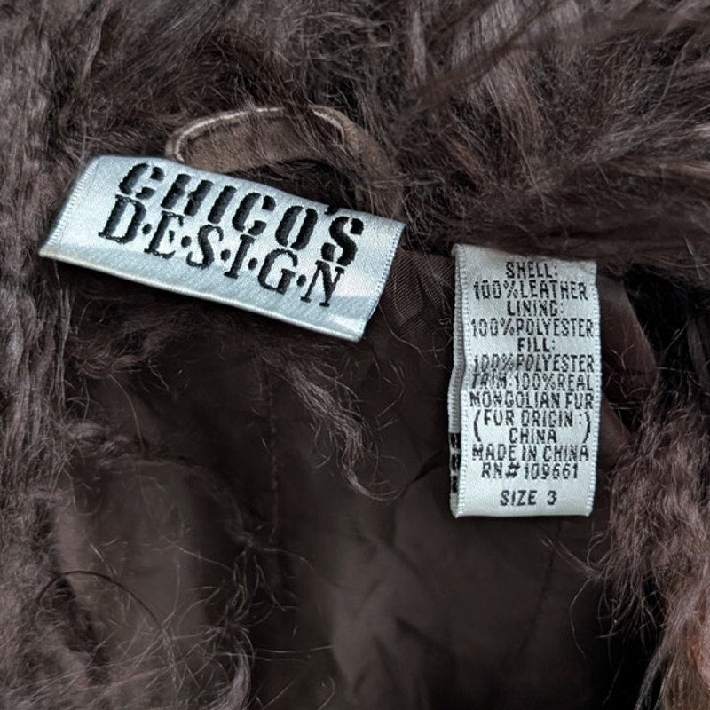 Vintage Brown Suede Penny Lane Jacket Fur Coat Groovy Leather Trench Coat XL