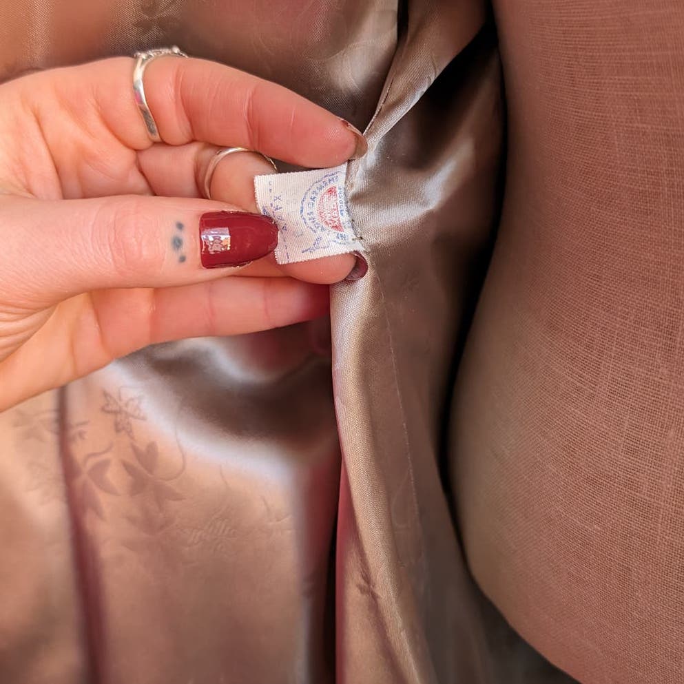 70s Vintage Patchwork Vegan Fur Coat Shaggy Retro Mob Wife Penny Lane Jacket