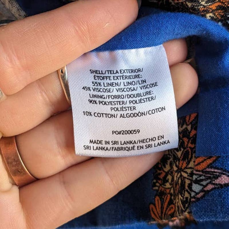 70s Retro Mod Cloth Groovy Floral Linen Blazer Vibrant Flowers Shacket Jacket