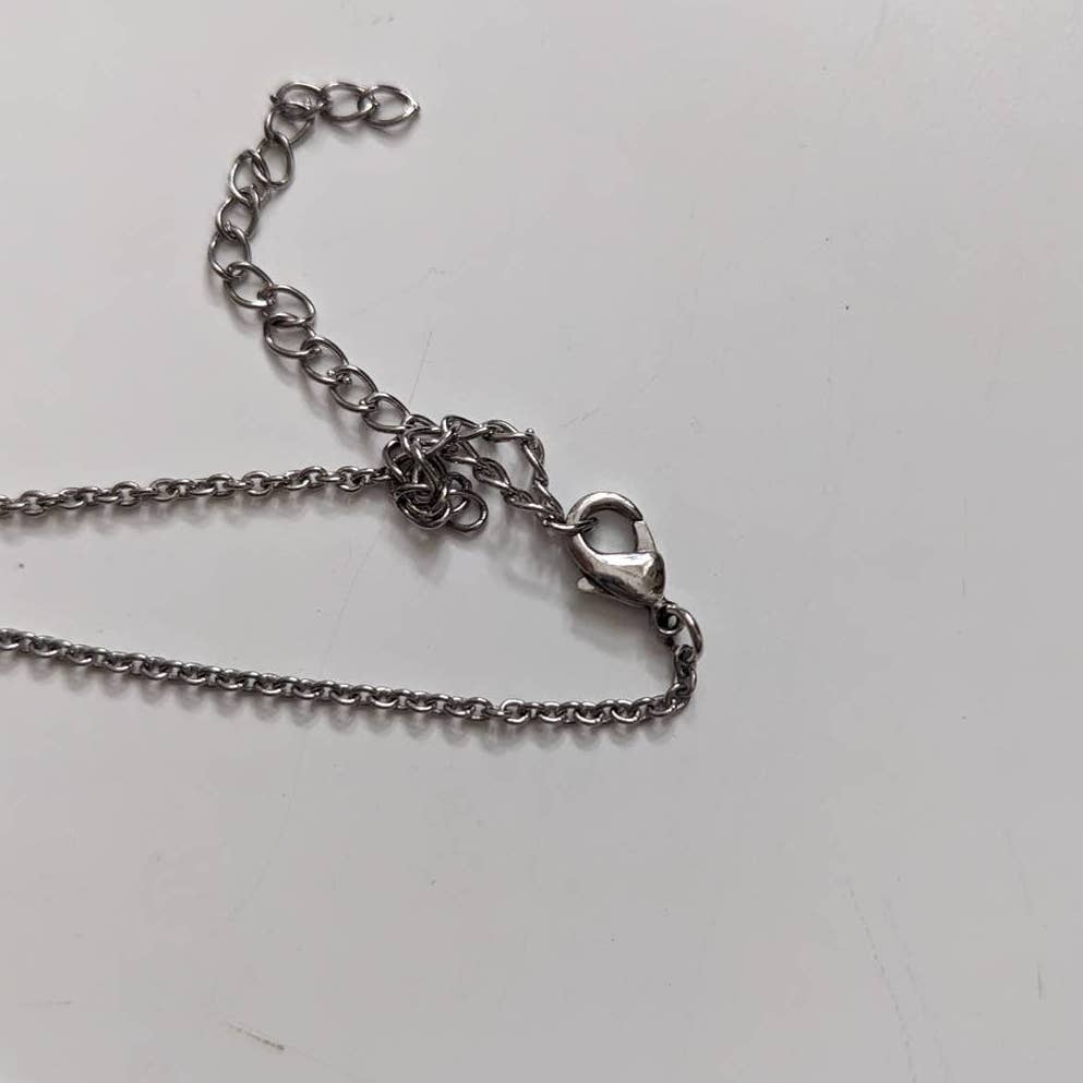 Vintage Southwest Gothic Cross Pendant Celtic Fairy Necklace Americana Jewelry